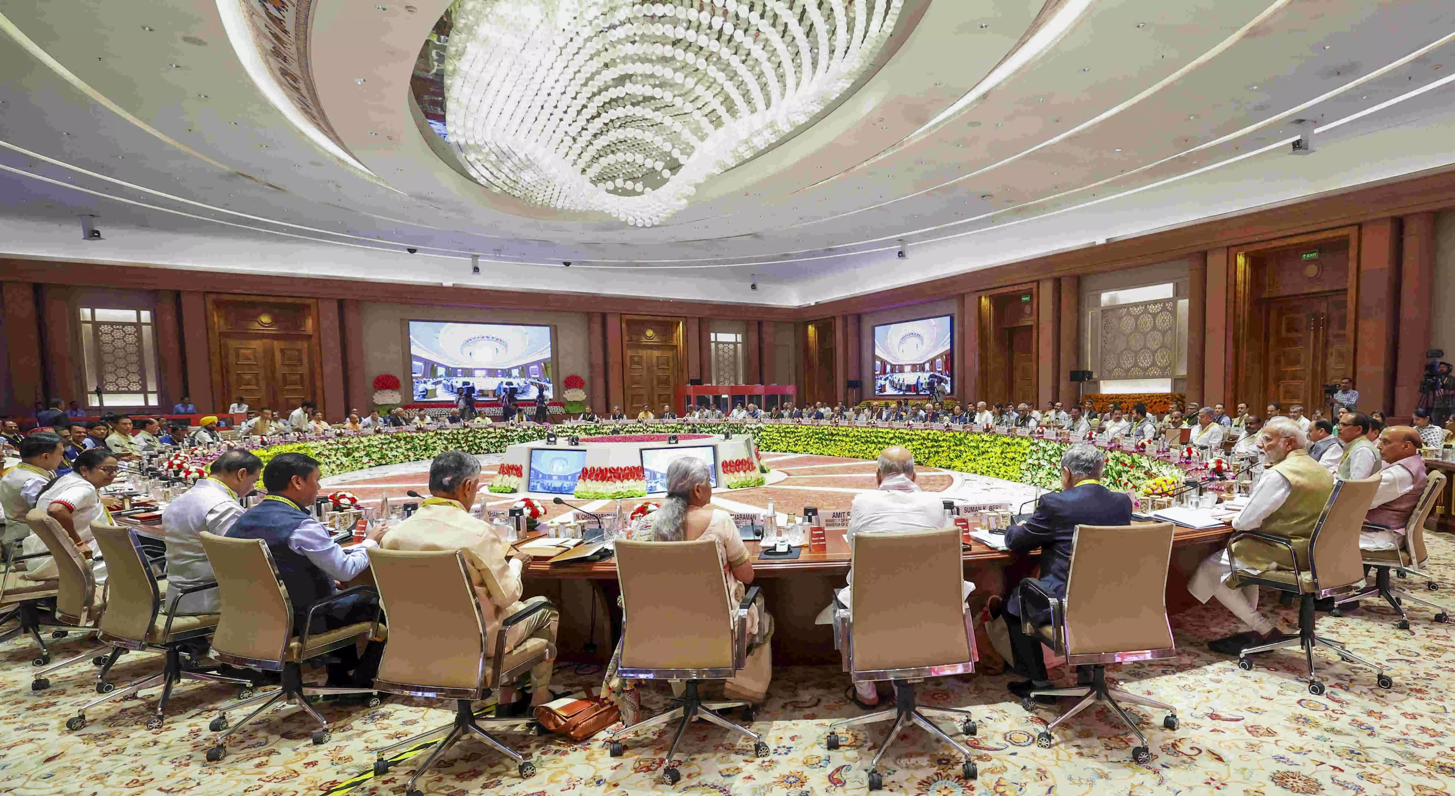 Andhra CM proposes 3 sub-groups of states to fast-track Viksit Bharat vision by 2047 Andhra CM proposes 3 sub-groups of states to fast-track Viksit Bharat vision by 2047