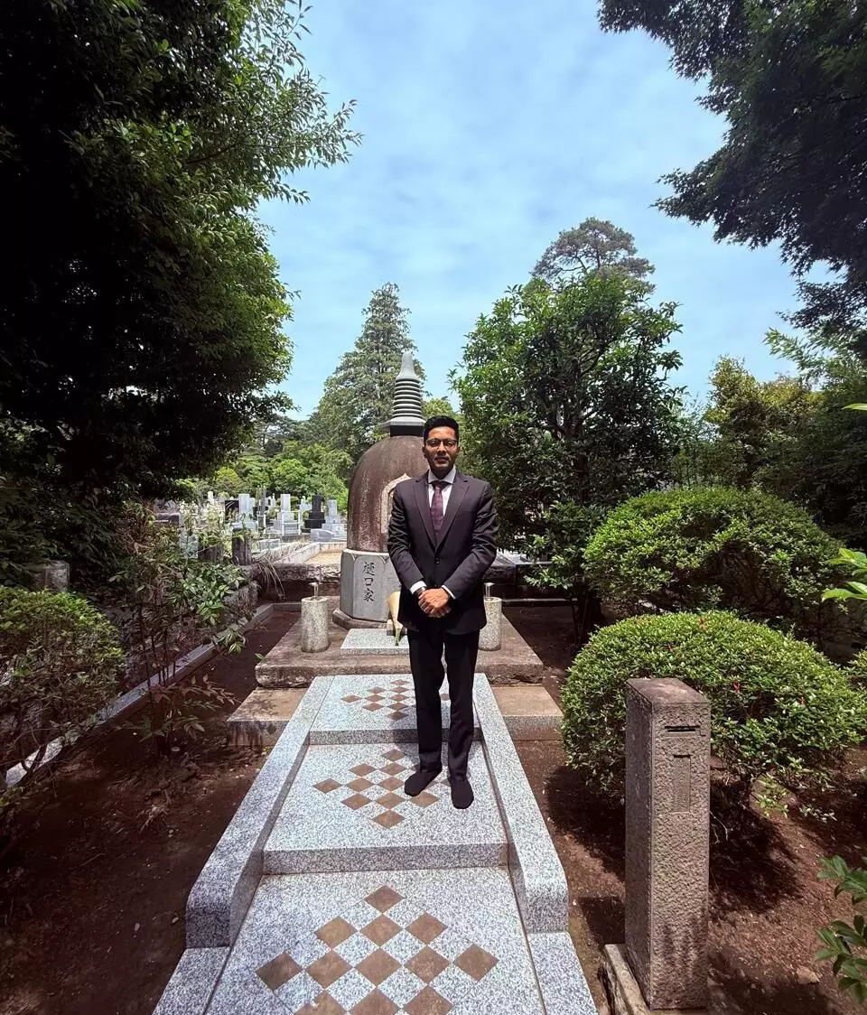 TMC flags poor condition of Rash Behari Boses grave in Tokyo TMC flags poor condition of Rash Behari Boses grave in Tokyo