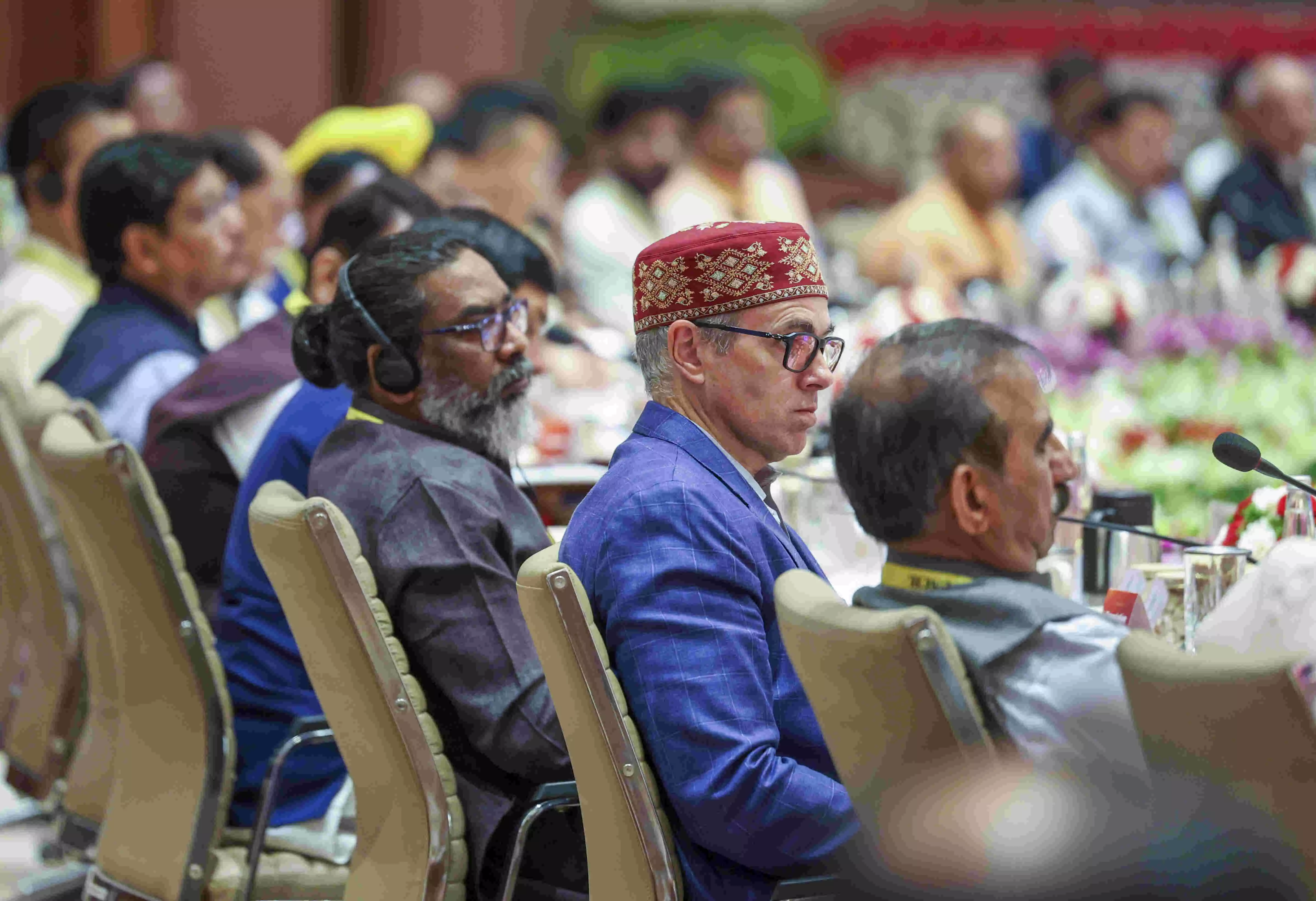 Hold PSU, parliamentary panel meetings in Kashmir to allay public fears, revive tourism: JK CM at NITI Aayog meet Hold PSU, parliamentary panel meetings in Kashmir to allay public fears, revive tourism: JK CM at NITI Aayog meet