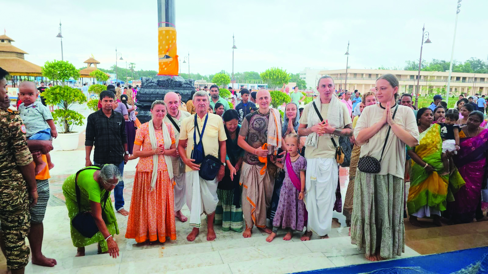 From Russia, Ukraine, Belarus, Latvia - Group of 20 int’l devotees visit Digha Jagannath Dham From Russia, Ukraine, Belarus, Latvia - Group of 20 int’l devotees visit Digha Jagannath Dham