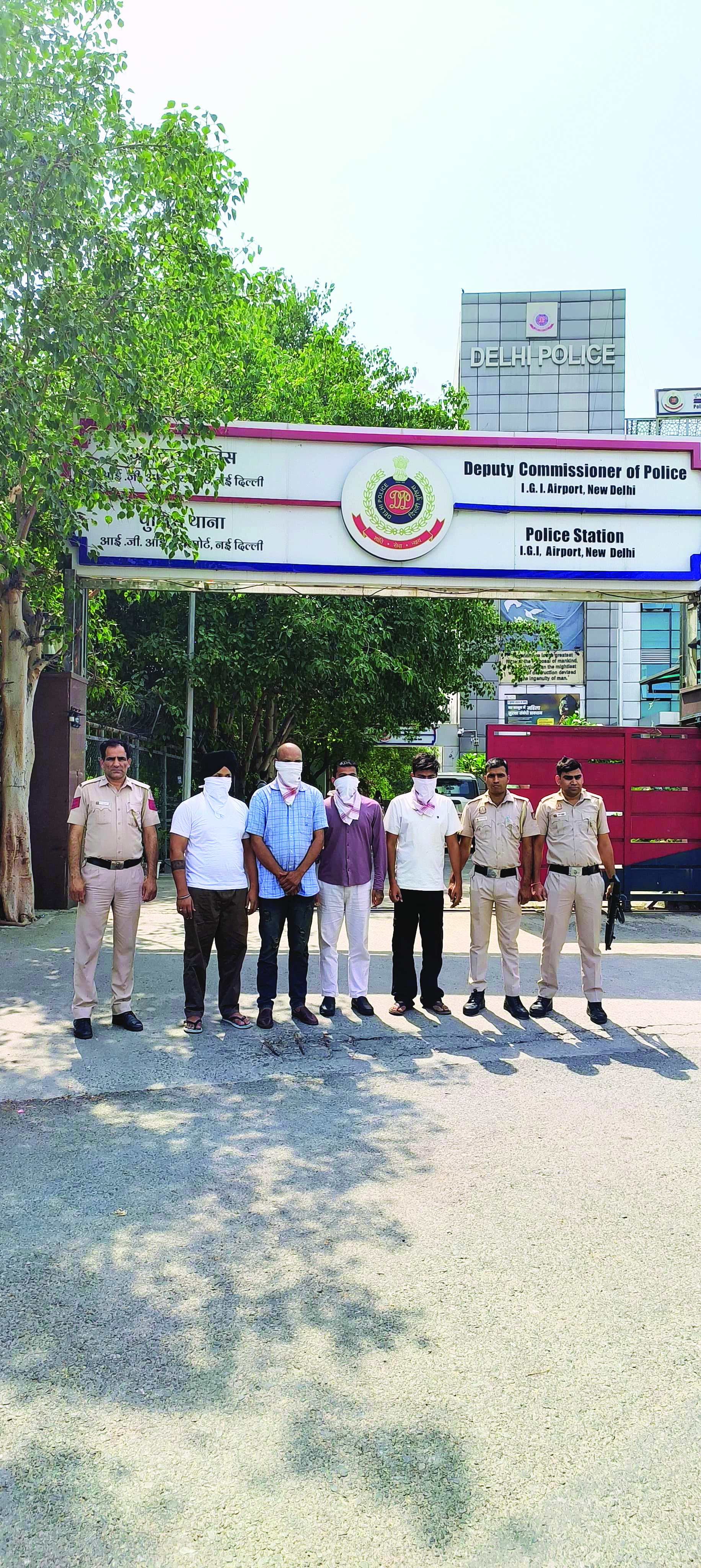 IGI airport police arrests 3 for fraudulent activities IGI airport police arrests 3 for fraudulent activities