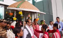 Lok Sabha Speaker Om Birla arrives in Ranchi on two-day Jharkhand visit Lok Sabha Speaker Om Birla arrives in Ranchi on two-day Jharkhand visit