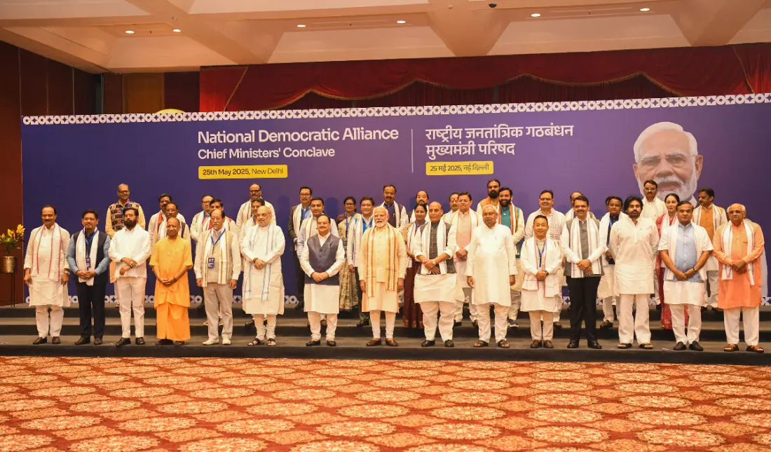 PM Modi asks NDA govts in states to adopt best governance practices for Viksit Bharat PM Modi asks NDA govts in states to adopt best governance practices for Viksit Bharat