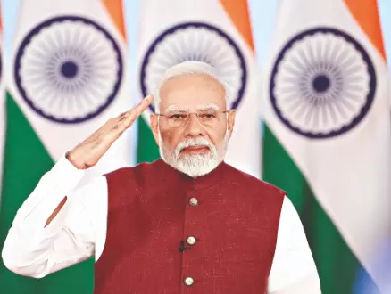 Development, education taking lead in Maoism-hit areas, says PM Modi Development, education taking lead in Maoism-hit areas, says PM Modi
