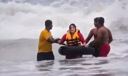 Narrow escape for Sourav Ganguly’s brother, sister-in-law after speedboat capsizes in Puri sea Narrow escape for Sourav Ganguly’s brother, sister-in-law after speedboat capsizes in Puri sea