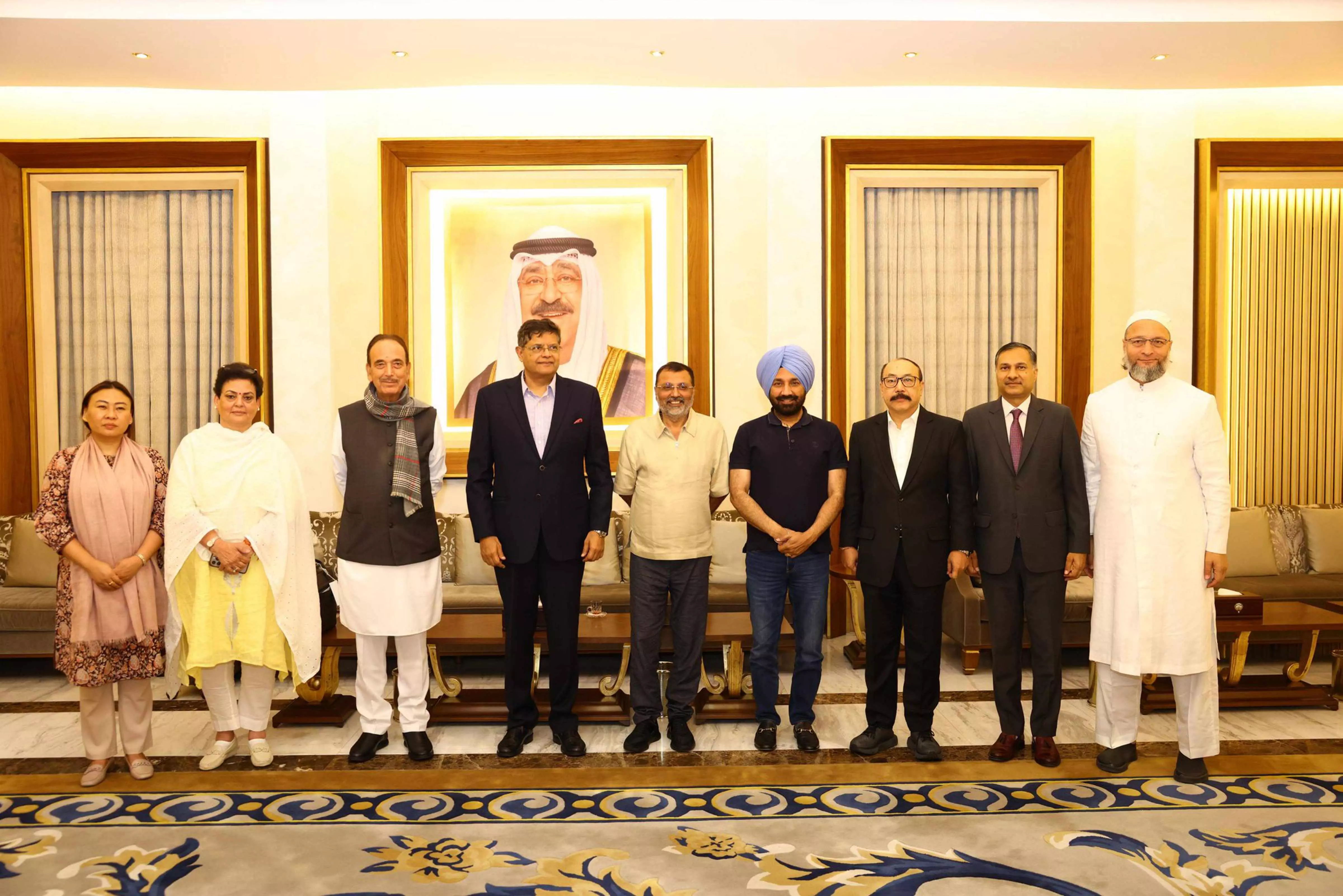 All-party delegation arrives in Kuwait to highlight Indias firm resolve against terrorism All-party delegation arrives in Kuwait to highlight Indias firm resolve against terrorism