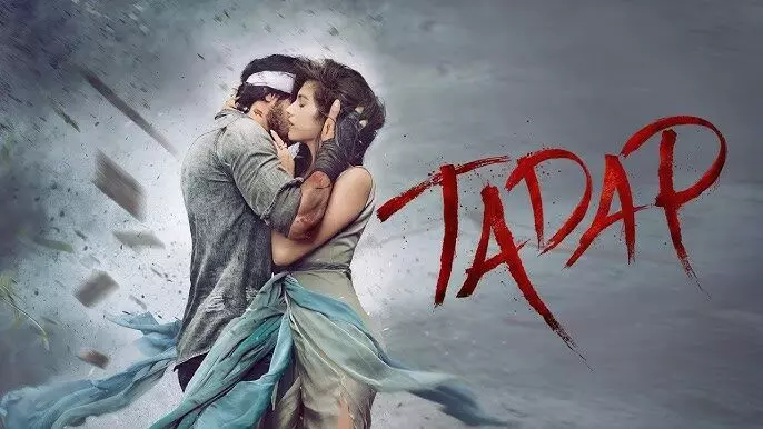 Tadap trailer promises intense passion and romance Tadap trailer promises intense passion and romance