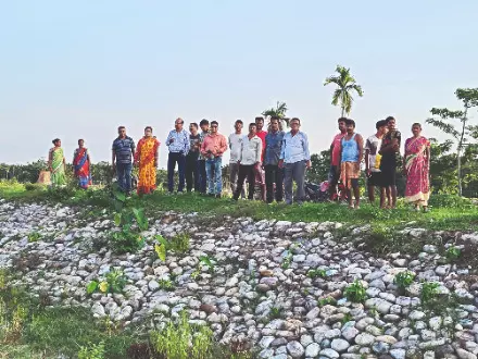 Relentless rains stall flood-control projects in North Bengal region Relentless rains stall flood-control projects in North Bengal region