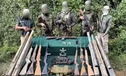 Indian Army, Assam Rifles arrest 13 militant cadres, seize arms in coordinated operations Indian Army, Assam Rifles arrest 13 militant cadres, seize arms in coordinated operations