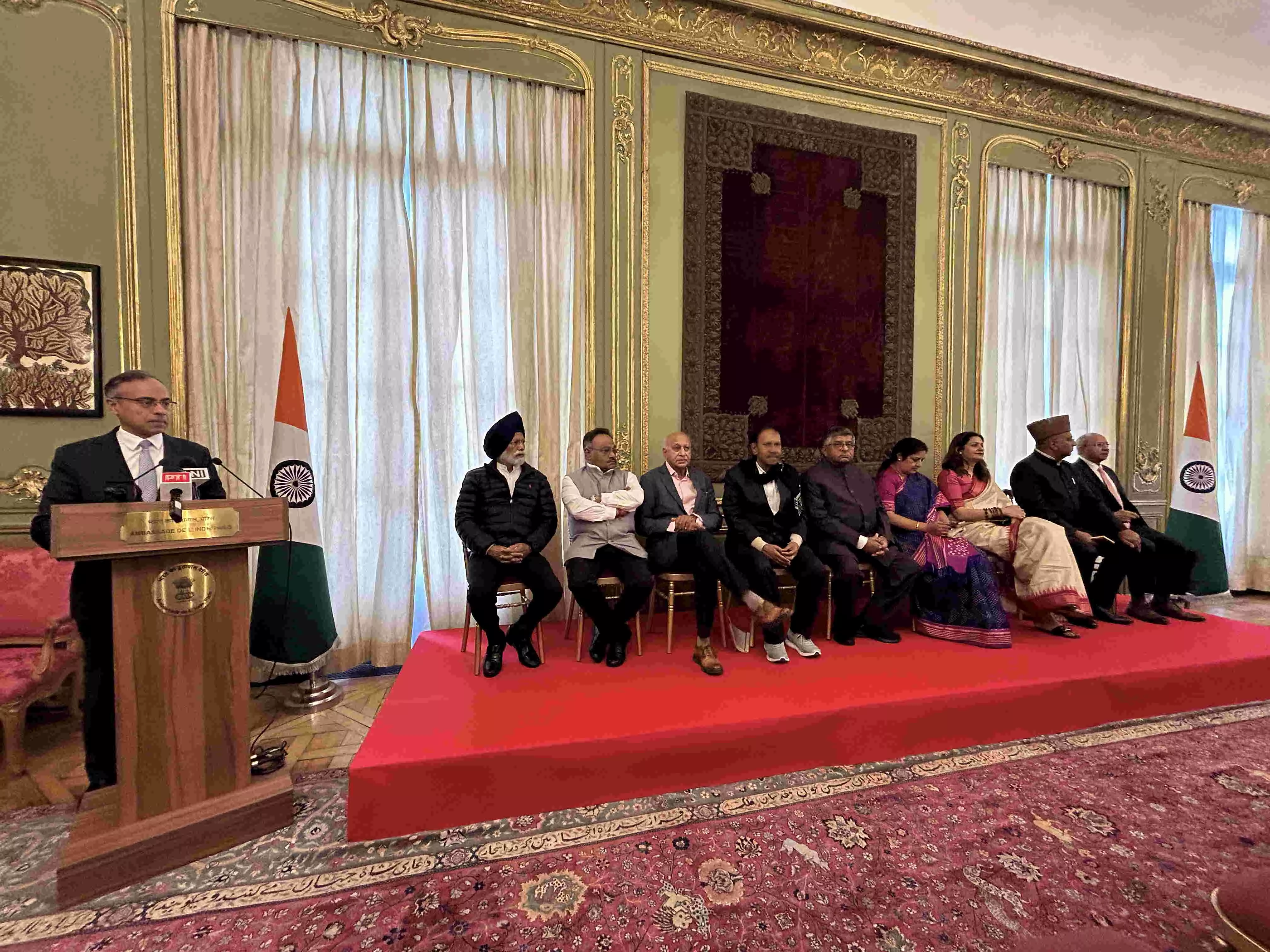 Ravi Shankar Prasad exhorts Indian community in France to highlight Indias fight against terror Ravi Shankar Prasad exhorts Indian community in France to highlight Indias fight against terror