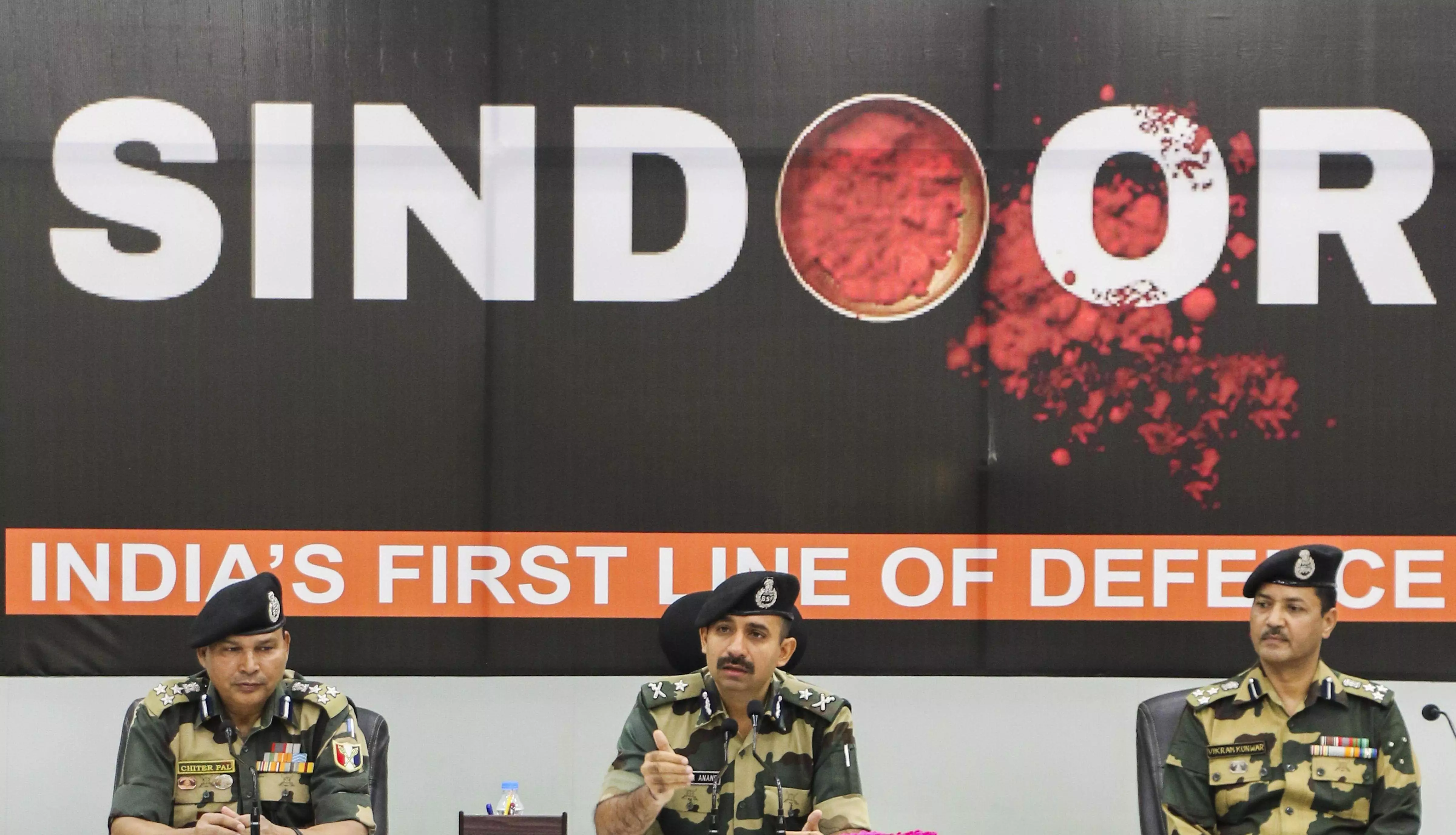 BSF has not let its guard down along IB, Operation Sindoor on: IG BSF BSF has not let its guard down along IB, Operation Sindoor on: IG BSF