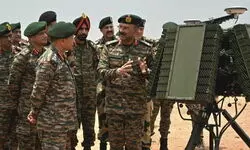 COAS General Dwivedi witnesses demonstration of indigenous weapons at Babina Field Firing Ranges