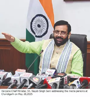 CM Saini: Cleanliness campaign to gain momentum in Haryana CM Saini: Cleanliness campaign to gain momentum in Haryana