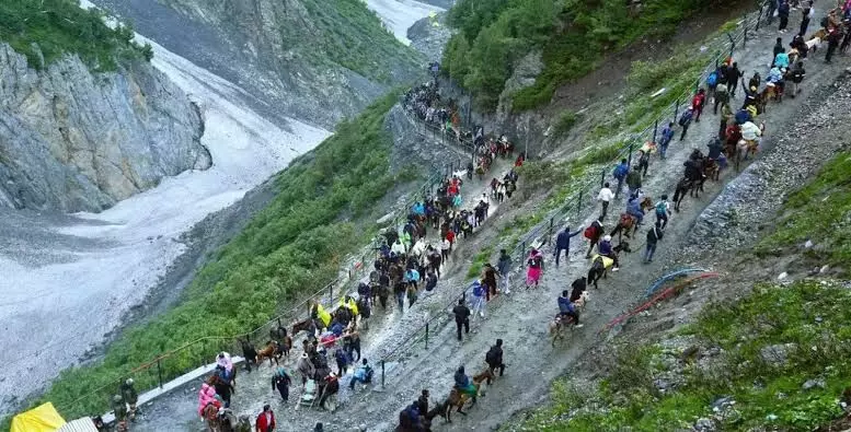 Centre approves deployment of 581 companies of CAPF for Amarnath Yatra security Centre approves deployment of 581 companies of CAPF for Amarnath Yatra security