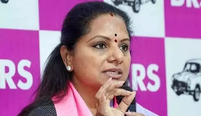Internal bickering in BRS deepens, MLC Kavitha says attempts made to merge party with BJP Internal bickering in BRS deepens, MLC Kavitha says attempts made to merge party with BJP