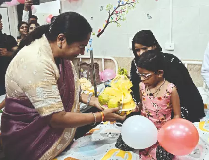 CM Gupta inaugurates Delhi’s first medical genetics ward at LNJP Hosp CM Gupta inaugurates Delhi’s first medical genetics ward at LNJP Hosp