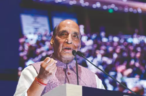 Rajnath Singh says people of PoK ‘our family’, will return to India voluntarily Rajnath Singh says people of PoK ‘our family’, will return to India voluntarily