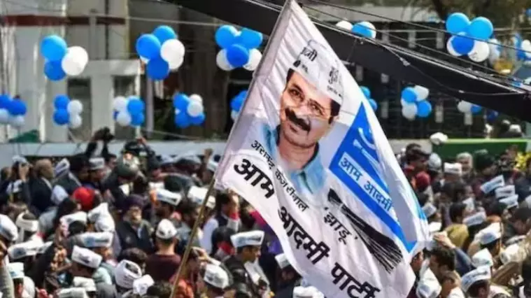 AAP releases report card of BJP-ruled Delhi government’s 100-day tenure AAP releases report card of BJP-ruled Delhi government’s 100-day tenure