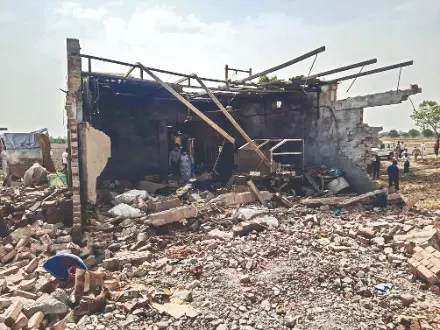 About 5 killed, several injured in firecracker factory blast in Punjab’s Sri Muktsar Sahib About 5 killed, several injured in firecracker factory blast in Punjab’s Sri Muktsar Sahib