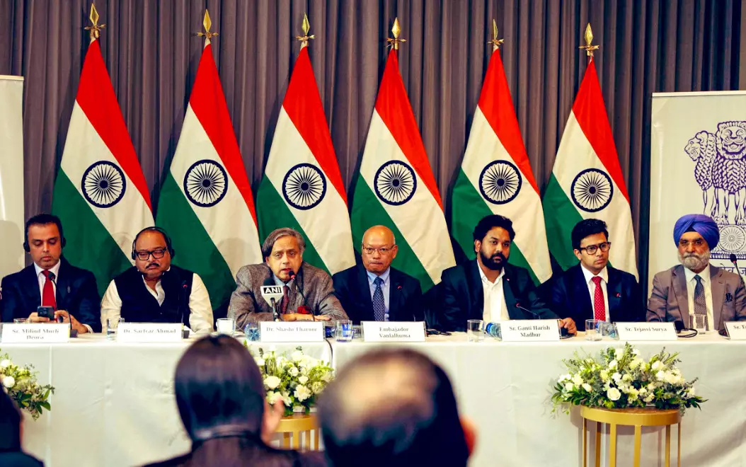 Colombia withdrew condolences to Pak after Indian delegation voiced deep disappointment, says Tharoor Colombia withdrew condolences to Pak after Indian delegation voiced deep disappointment, says Tharoor