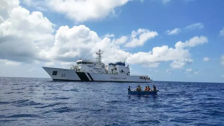 ICG evacuates heart attack-stricken captain from foreign vessel at sea ICG evacuates heart attack-stricken captain from foreign vessel at sea
