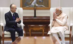 PM Modi meets ADB president Masato Kanda