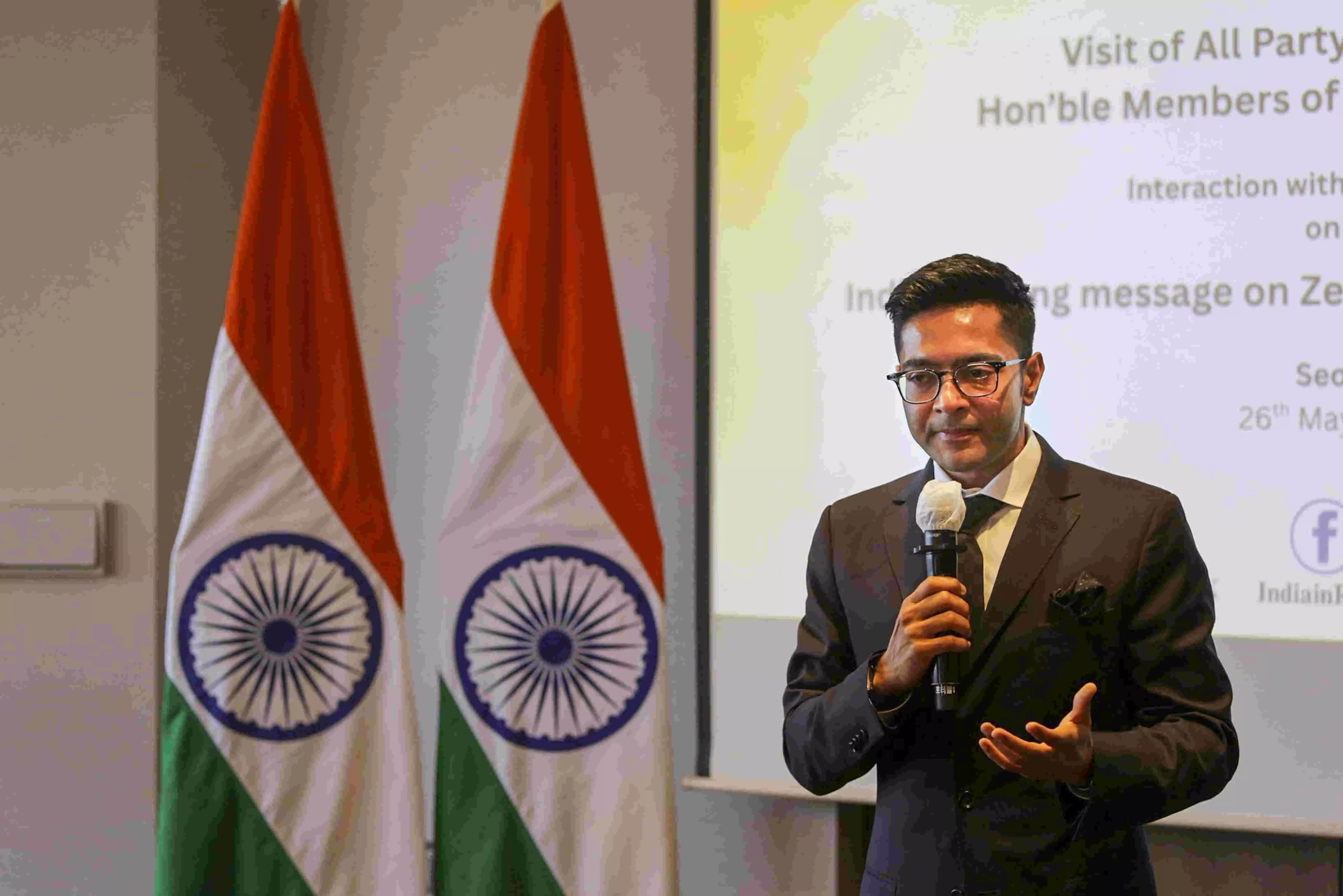 Next dialogue with Pakistan should be on reclaiming PoK: TMCs Abhishek Banerjee in Malaysia