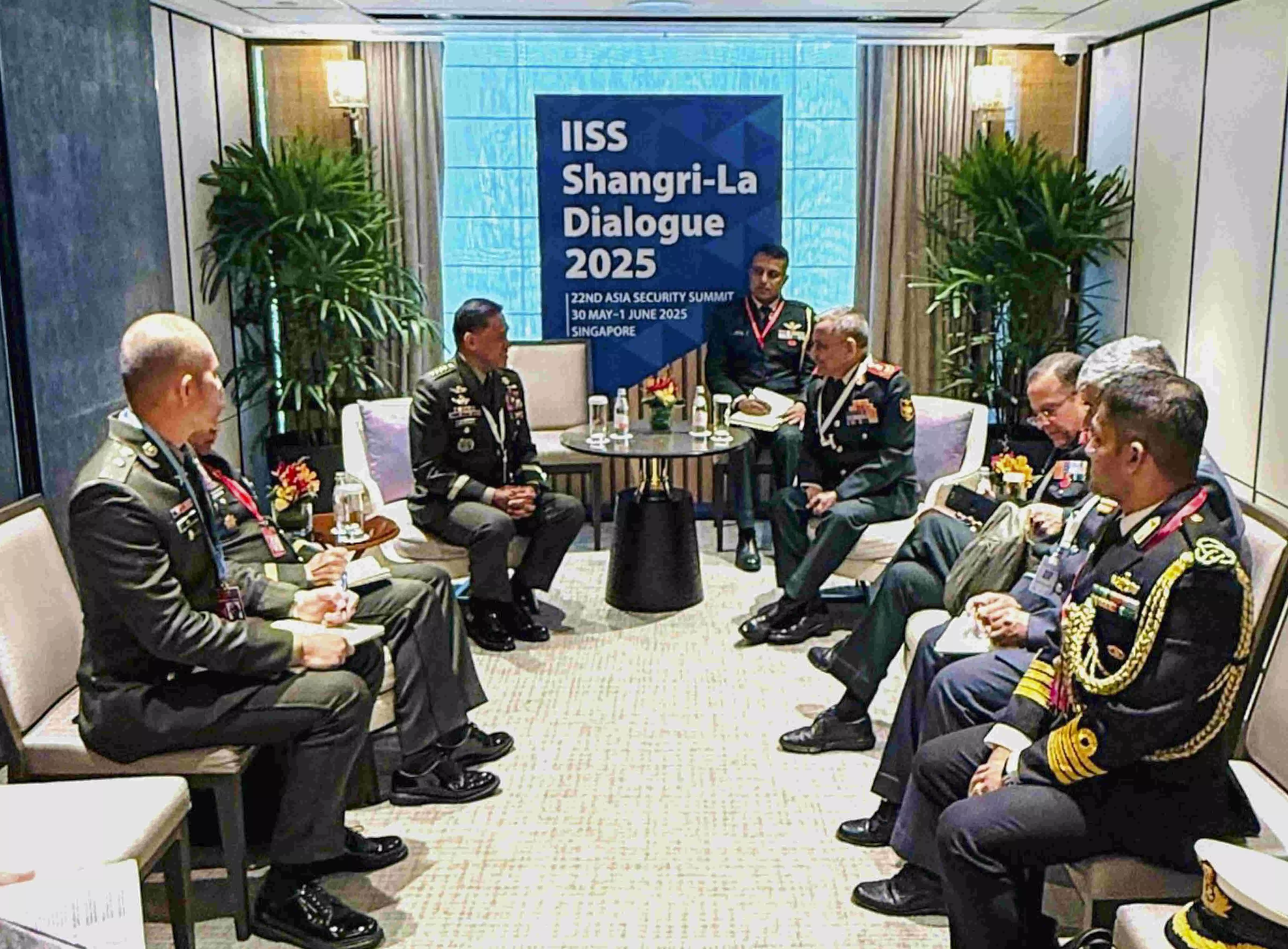 Top military officials from India, Pakistan share views at Shangri-La Dialogue