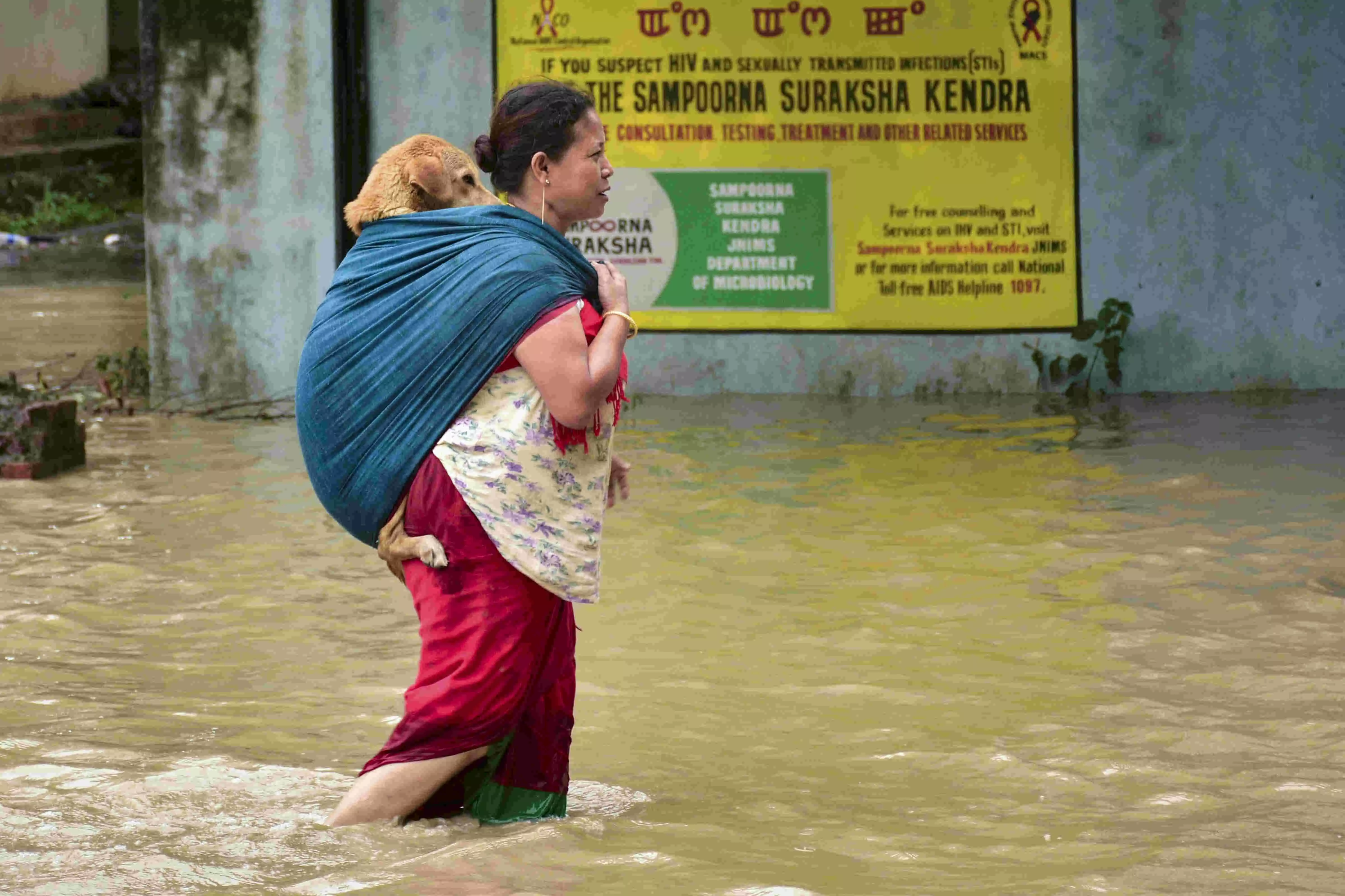 Manipur floods: 19,811 people affected, 3,365 houses damaged Manipur floods: 19,811 people affected, 3,365 houses damaged