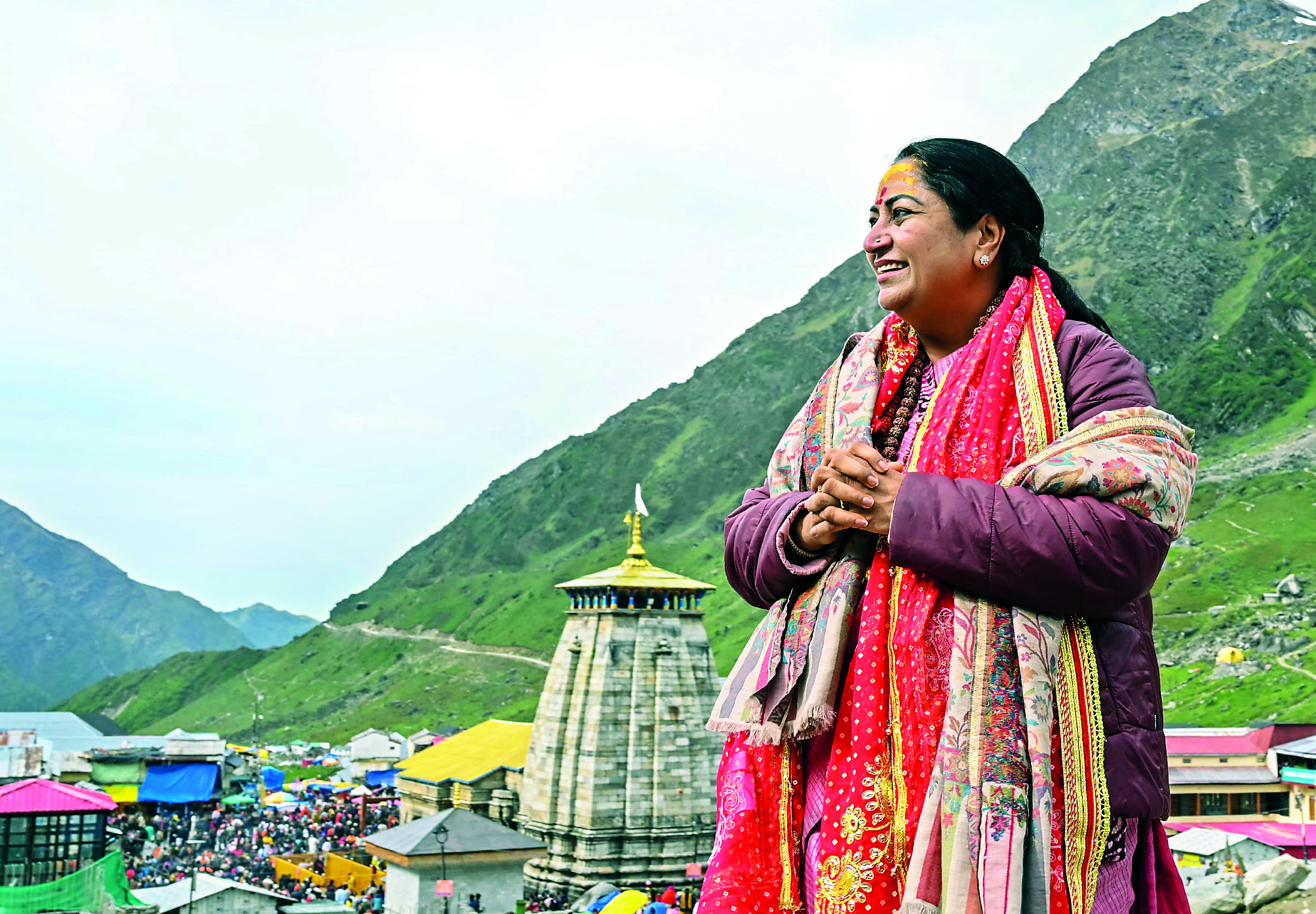 Gupta visits Kedarnath, seeks blessings for Delhi’s progress Gupta visits Kedarnath, seeks blessings for Delhi’s progress