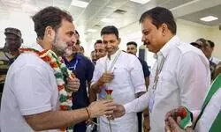 Rahul Gandhi visits MP, holds meeting with senior Cong leaders