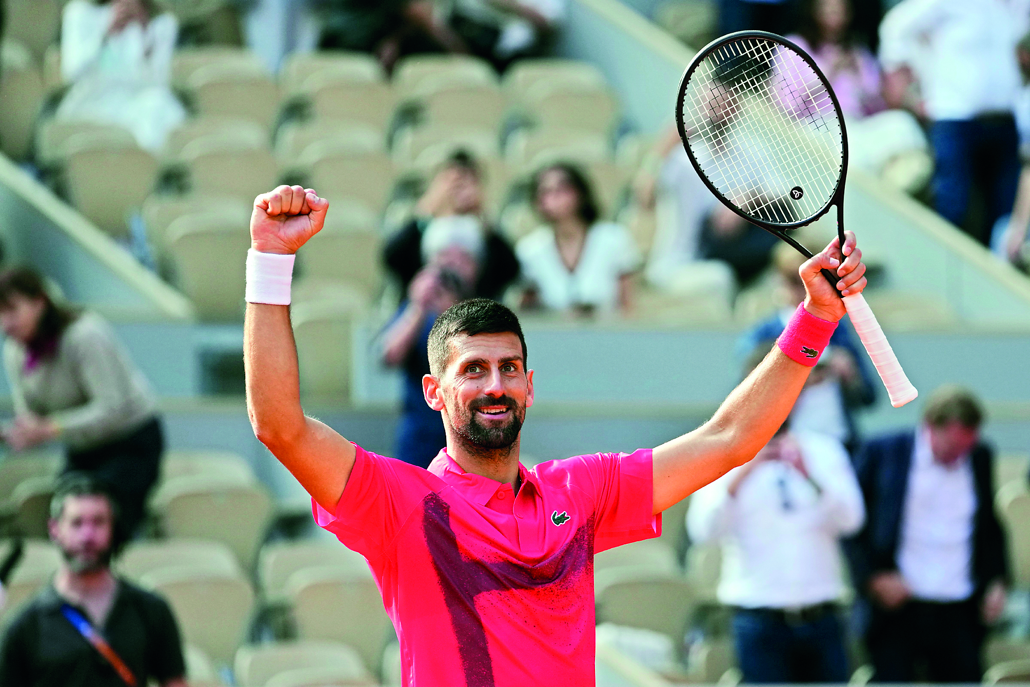 At 38, Djoker still has feet for clay