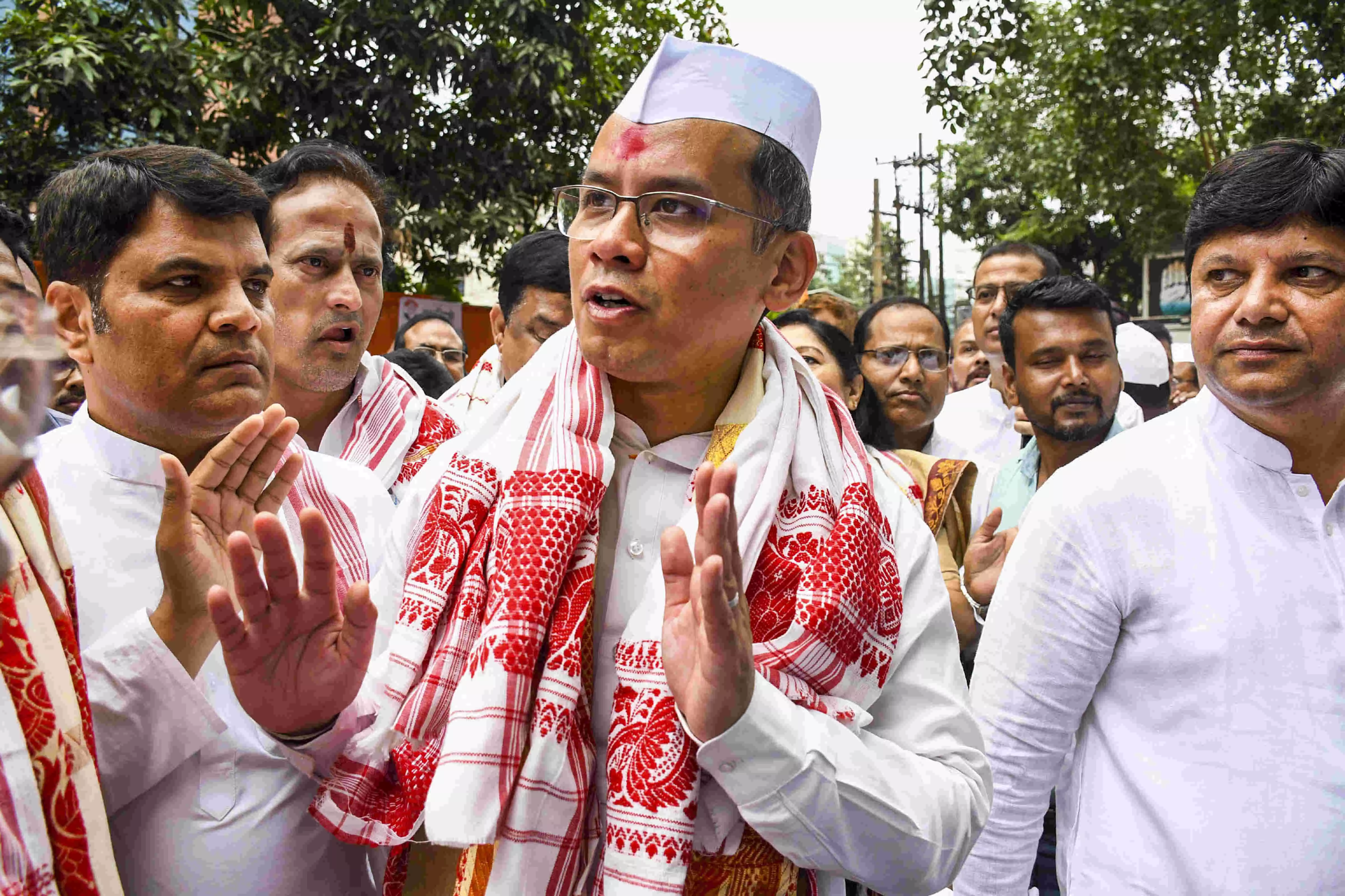 Gaurav Gogoi takes charge as new Assam Congress chief Gaurav Gogoi takes charge as new Assam Congress chief