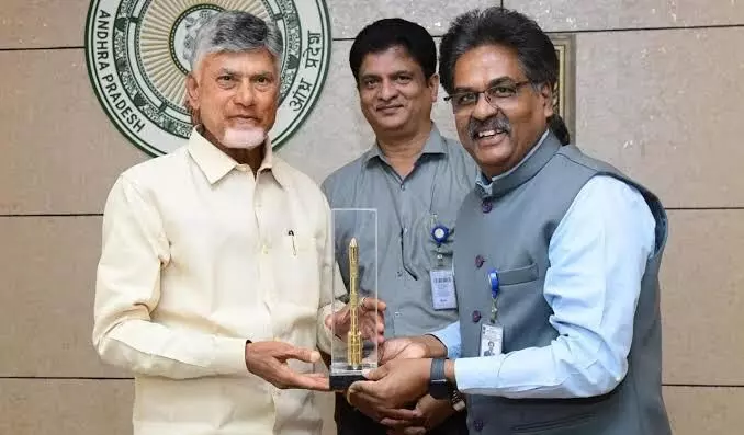 Andhra govt, ISRO ink five-year deal to leverage space tech for citizen services Andhra govt, ISRO ink five-year deal to leverage space tech for citizen services