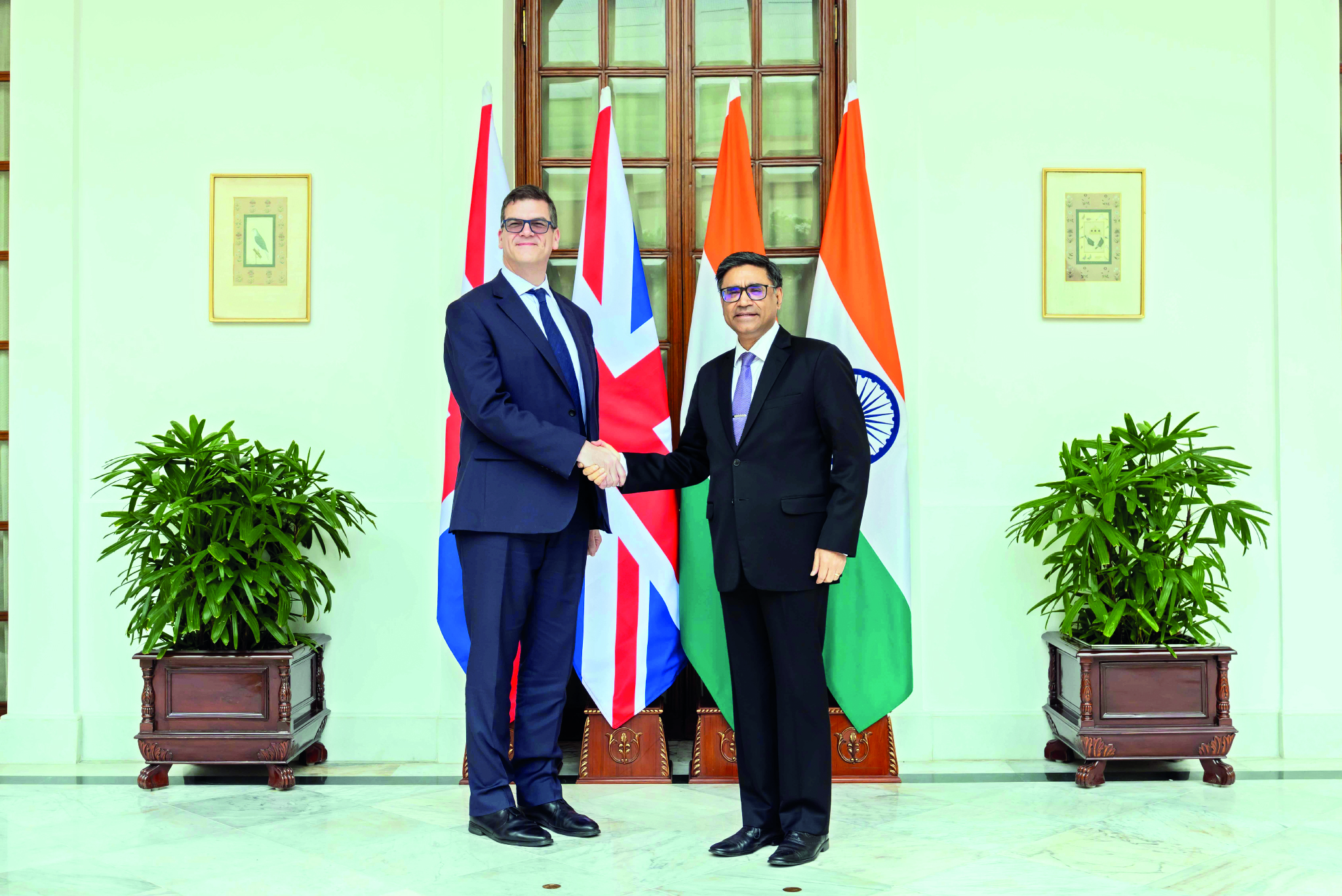 UK, India hold high level dialogue in New Delhi UK, India hold high level dialogue in New Delhi