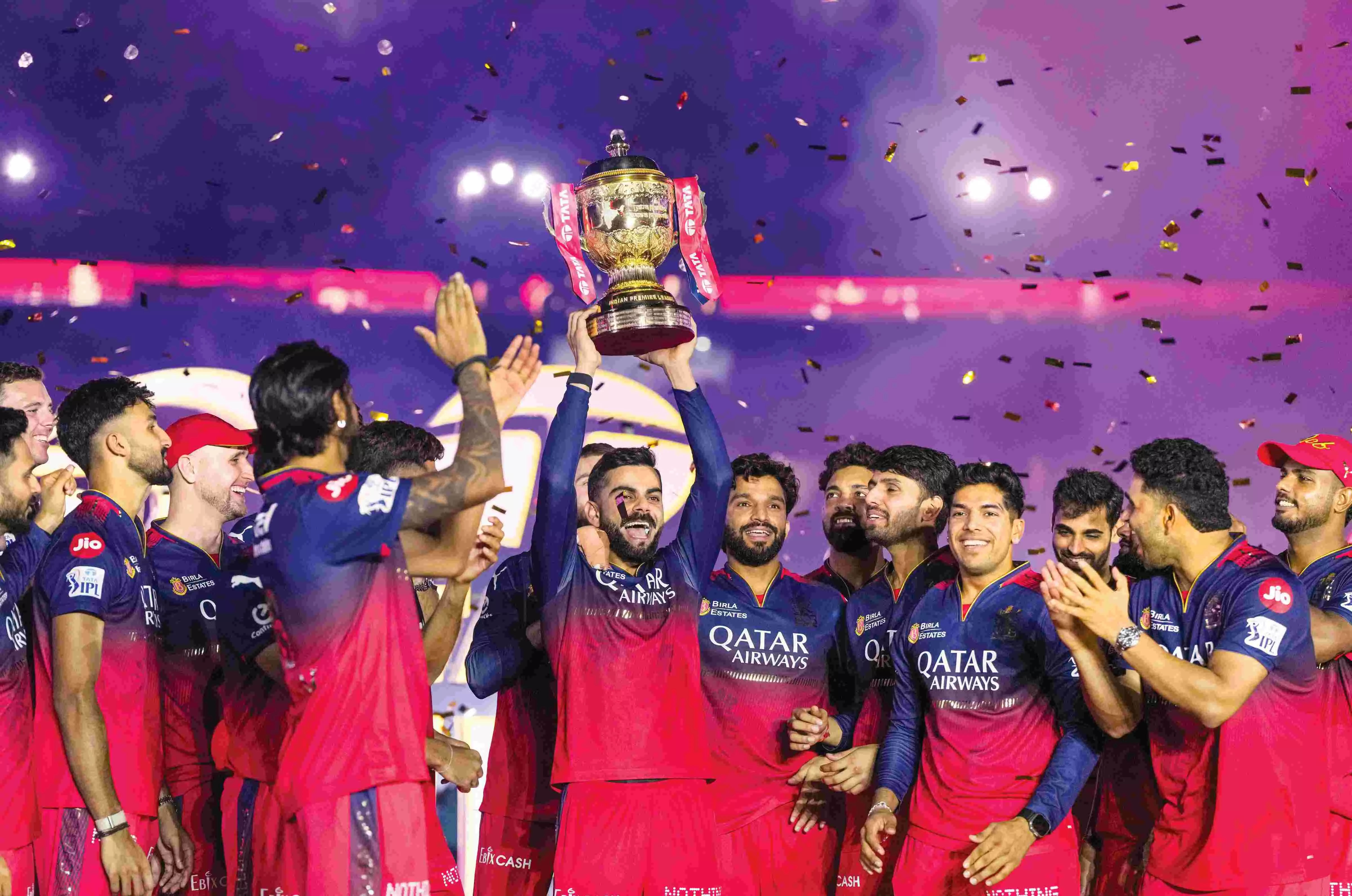 Yes Bengaluru, The Cup is Home! Yes Bengaluru, The Cup is Home!