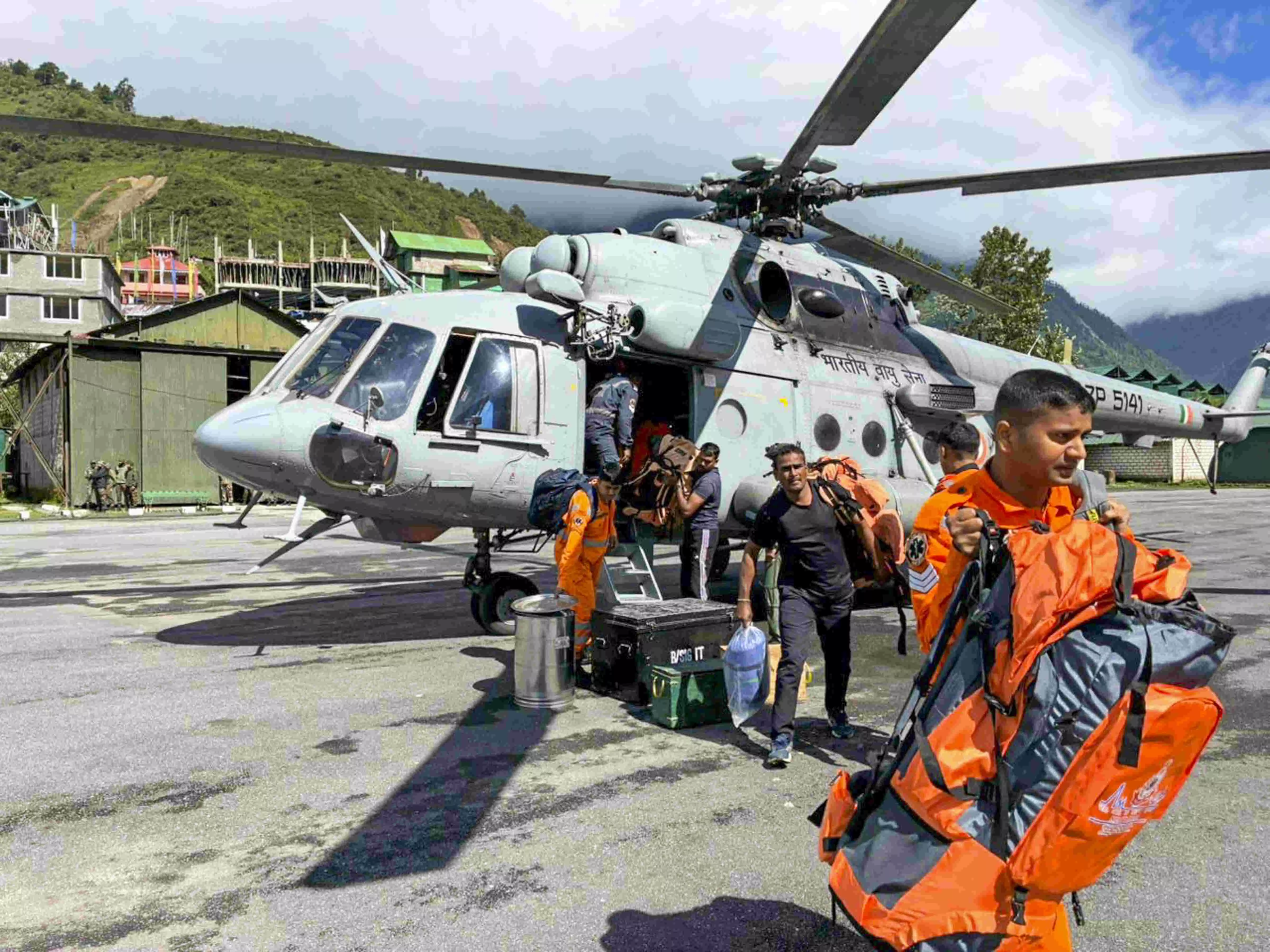 Sikkim landslides: IAF evacuates 33 people, including 2 US nationals, from Chaten region