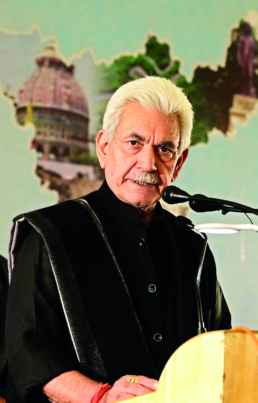 Rail link reflects rising Kashmir’s dream: L-G Rail link reflects rising Kashmir’s dream: L-G