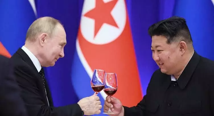 North Koreas Kim says hell unconditionally support Russias war against Ukraine