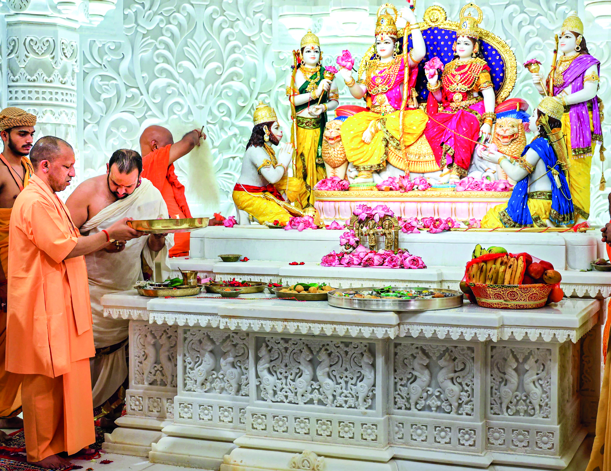 Consecration of ‘Ram Darbar’ marks golden chapter in sacred history of Ayodhya Consecration of ‘Ram Darbar’ marks golden chapter in sacred history of Ayodhya