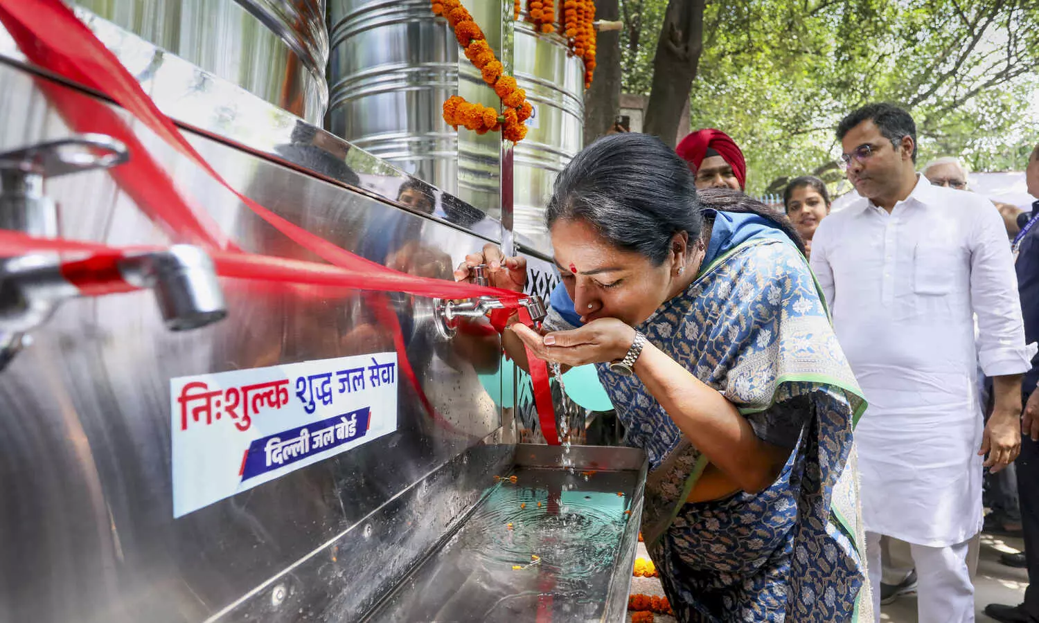 CM Rekha Gupta flags off plan for water ATMs in Delhi govt schools CM Rekha Gupta flags off plan for water ATMs in Delhi govt schools