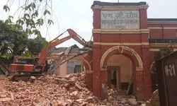 Heritage building in Bihars historic rail town razed in 100th year of Danapur Division Heritage building in Bihars historic rail town razed in 100th year of Danapur Division
