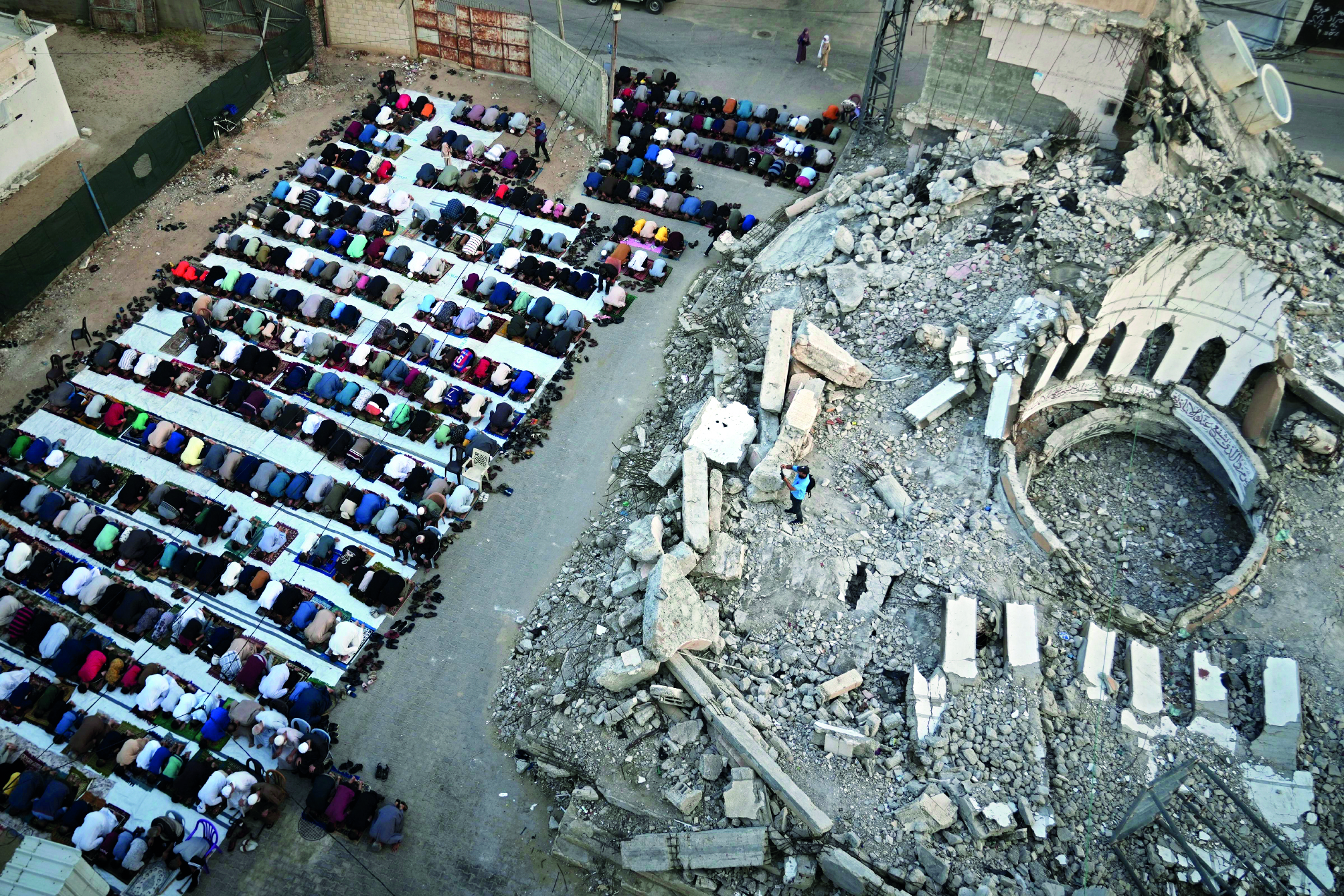 Gaza marks start of Eid al-Adha with outdoor prayers Gaza marks start of Eid al-Adha with outdoor prayers