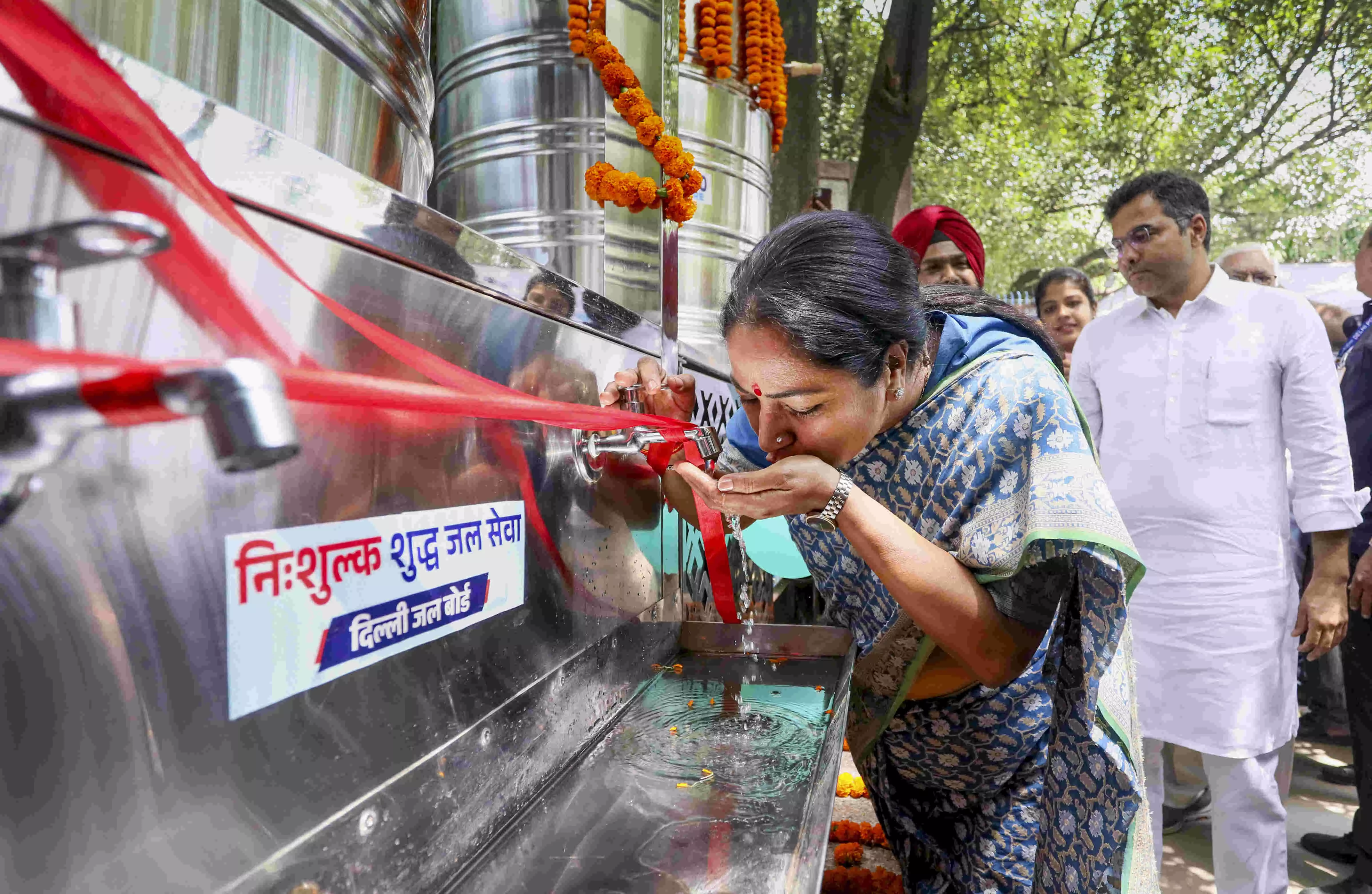 CM Rekha Gupta flags off plan for water ATMs in Delhi govt schools CM Rekha Gupta flags off plan for water ATMs in Delhi govt schools