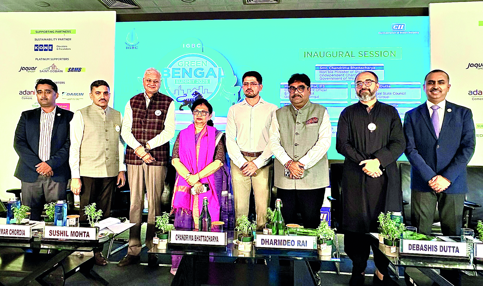 State pushes for sustainable infra at Green Bengal Summit State pushes for sustainable infra at Green Bengal Summit