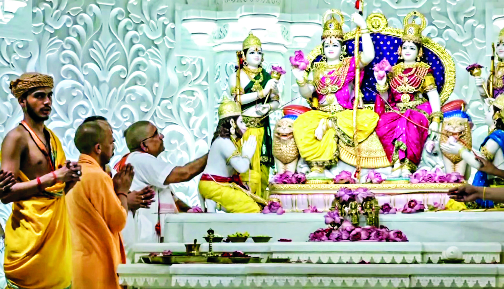Ayodhya: 45 kg of gold used in Ram Temple Ayodhya: 45 kg of gold used in Ram Temple