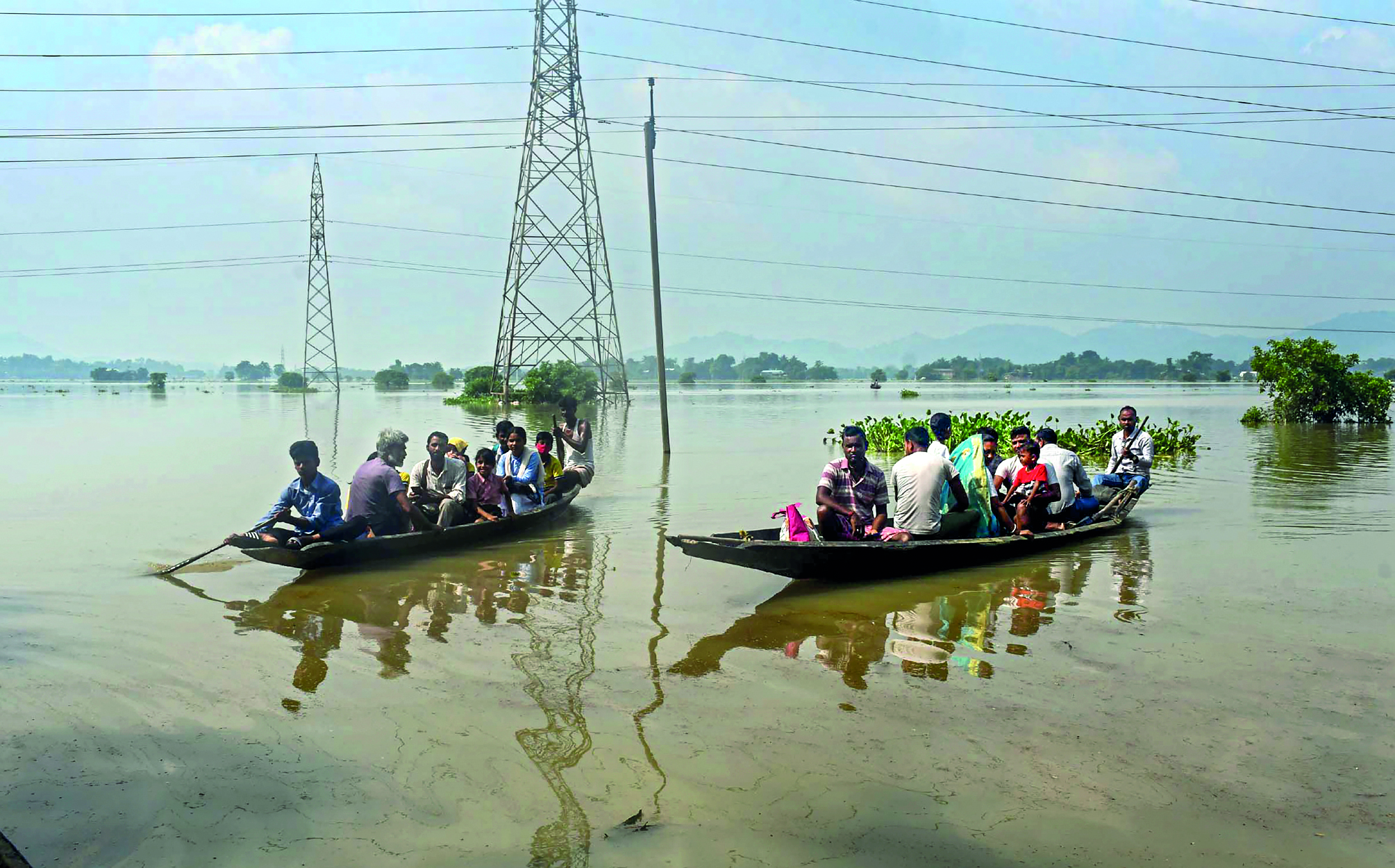 Assam flood situation remains bleak, over 5.6 lakh affected Assam flood situation remains bleak, over 5.6 lakh affected