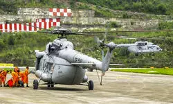 Helicopter with 1,300 kg relief materials leaves for landslide-hit Chaten in north Sikkim