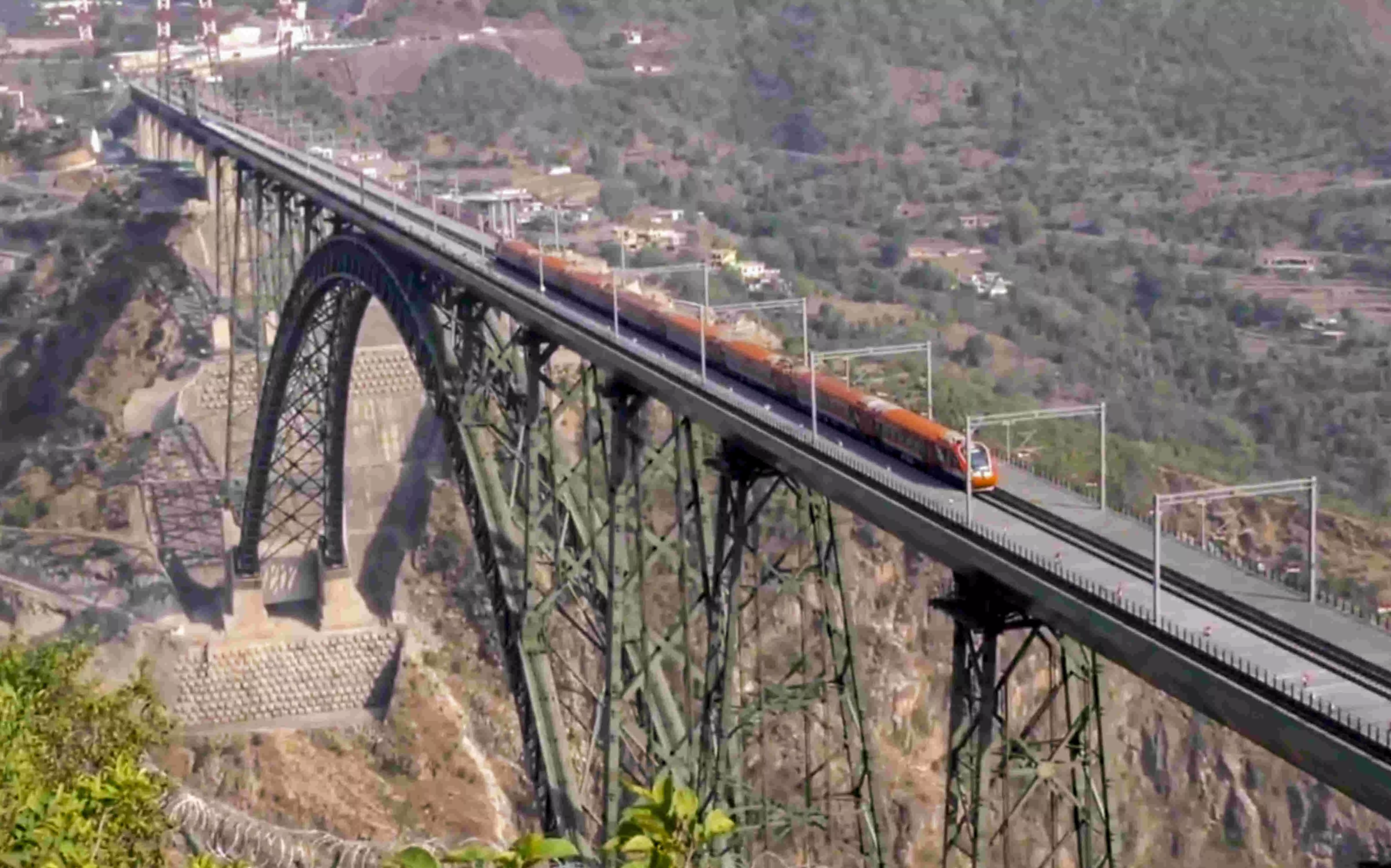 TMC slams PM Modi for not giving credit to previous govts for Chenab rail bridge TMC slams PM Modi for not giving credit to previous govts for Chenab rail bridge