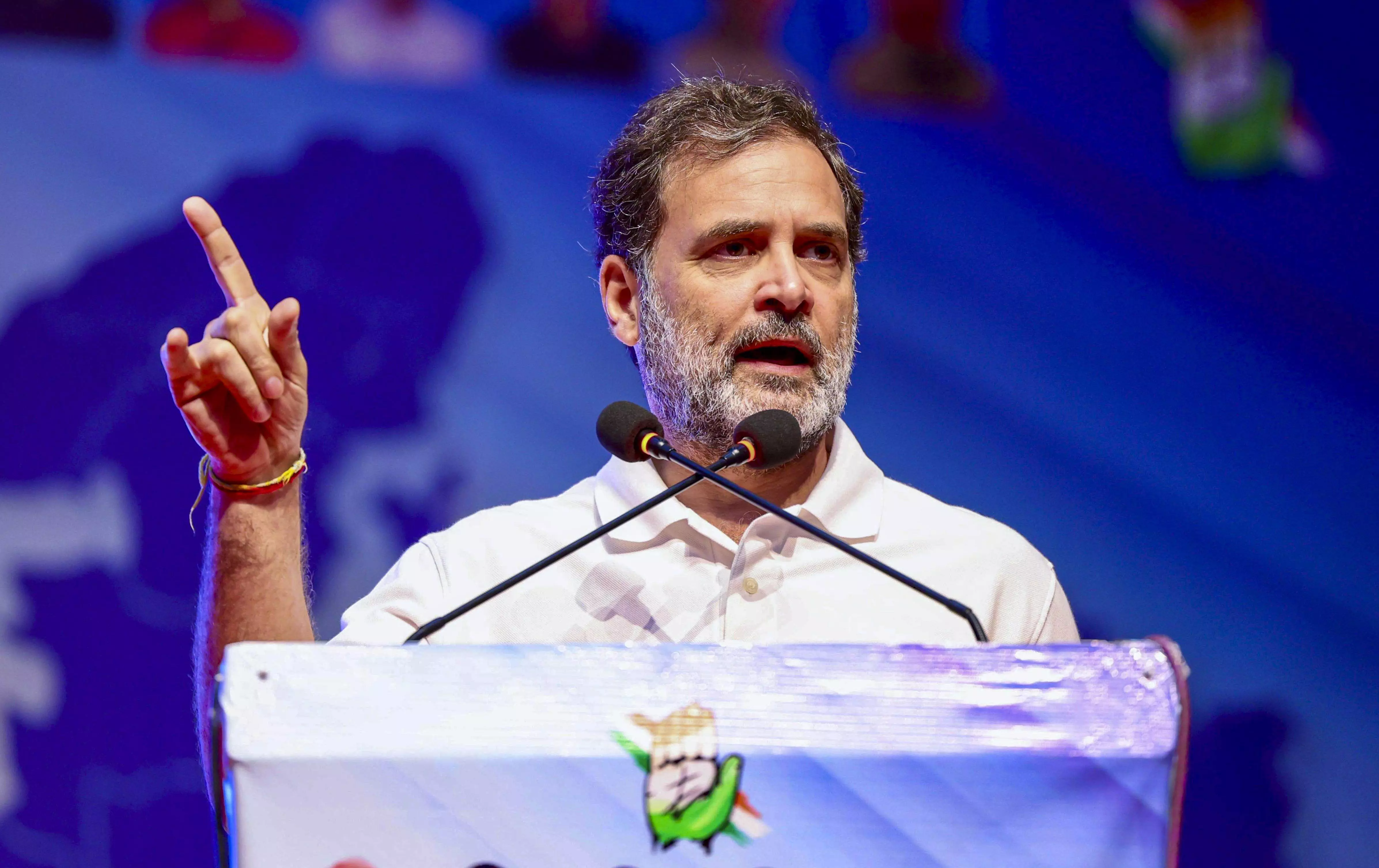 Govt has stopped talking about present, now selling dreams of 2047: Rahul Govt has stopped talking about present, now selling dreams of 2047: Rahul